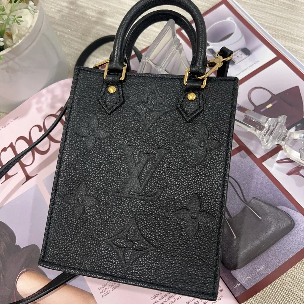 Louis Vuitton Black Monogram mini Tote Bag - Picture 1 of 16